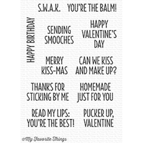 My Favorite Things - Clear Stamps - Sending Smooches