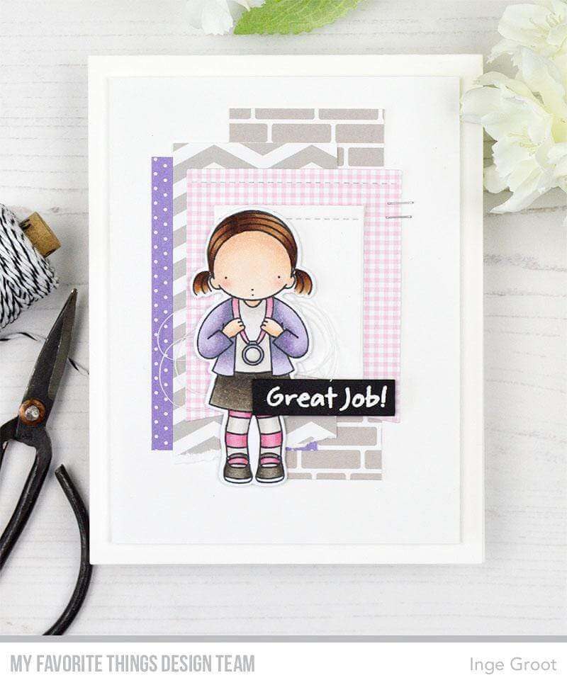 My Favorite Things - Clear Stamps - PI Goal Getter