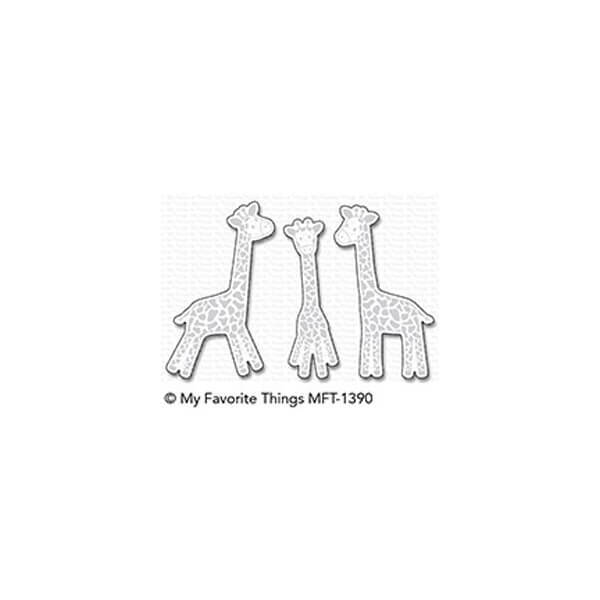 My Favorite Things - Die-namics - Playful Giraffes (Discontinued)