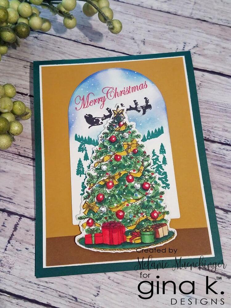 Gina K Designs Stamps - Winter Window