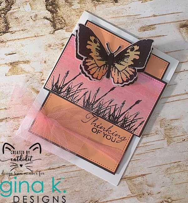 Gina K Designs Stamps - Beautiful Butterflies 1