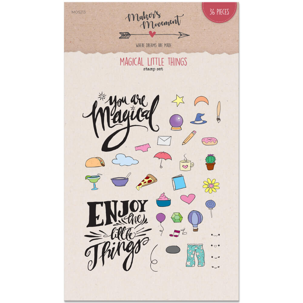Maker's Movement Stamps - Magical Little Things MOS213