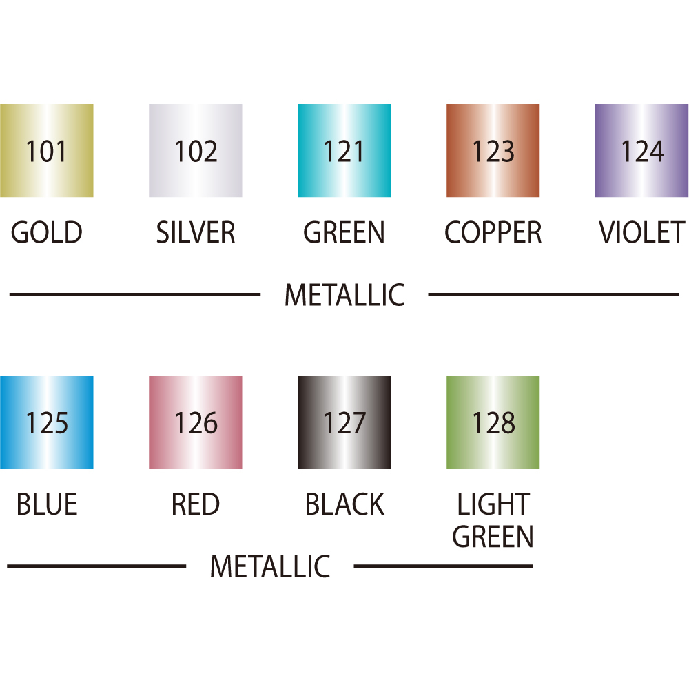 Zig Memory System Calligraphy Metallic Colours Dual Tip 2.0/3.5 mm