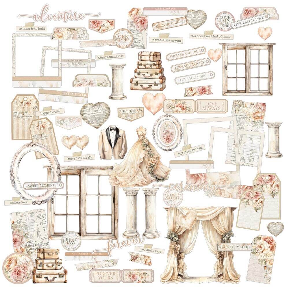49 And Market Die-Cut Elements - One Perfect Day