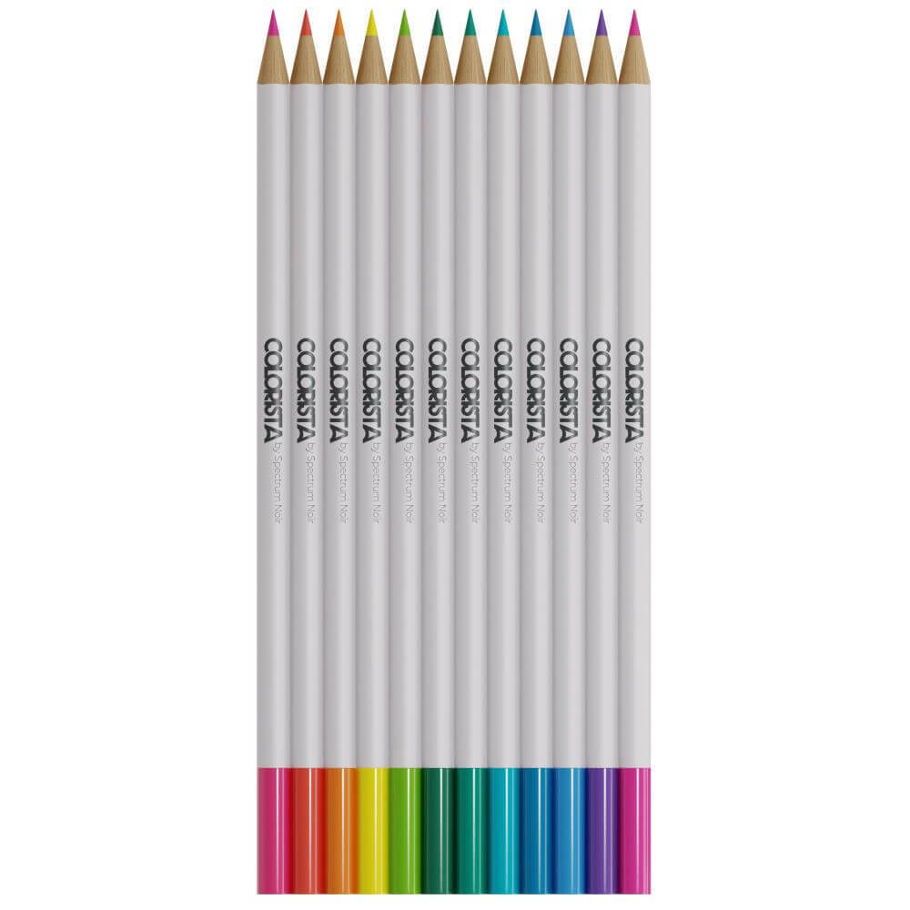 Spectrum Noir Colorista Coloured Pencil 12/Pkg - Bright & Vivid