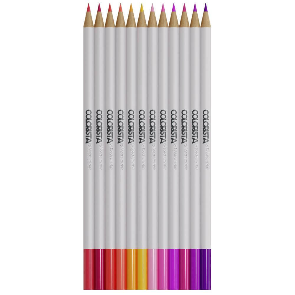 Spectrum Noir Colorista Colour Pencil 12/Pkg - Floral Sensation