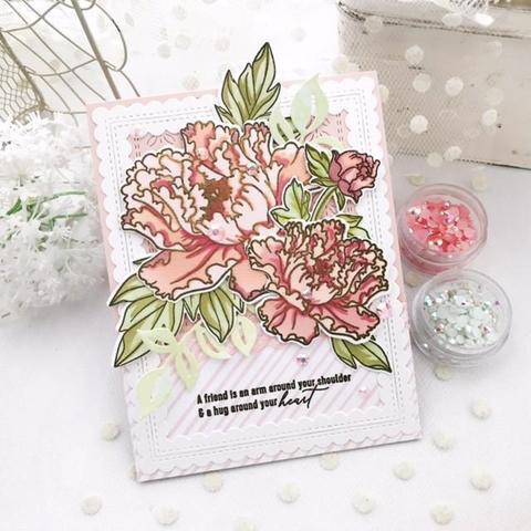 Pinkfresh Studio Dies - Friendship Blooms PF105621