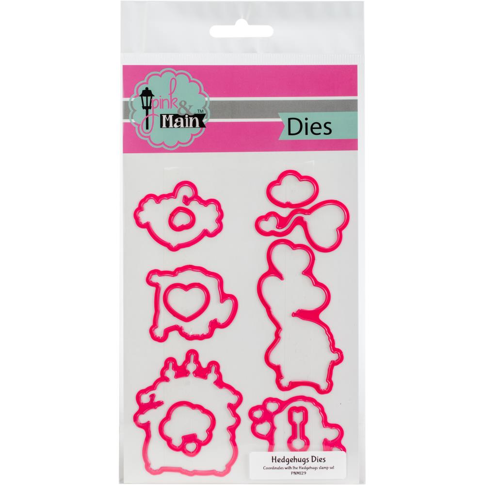 Pink & Main Dies - Hedgehugs PNM129