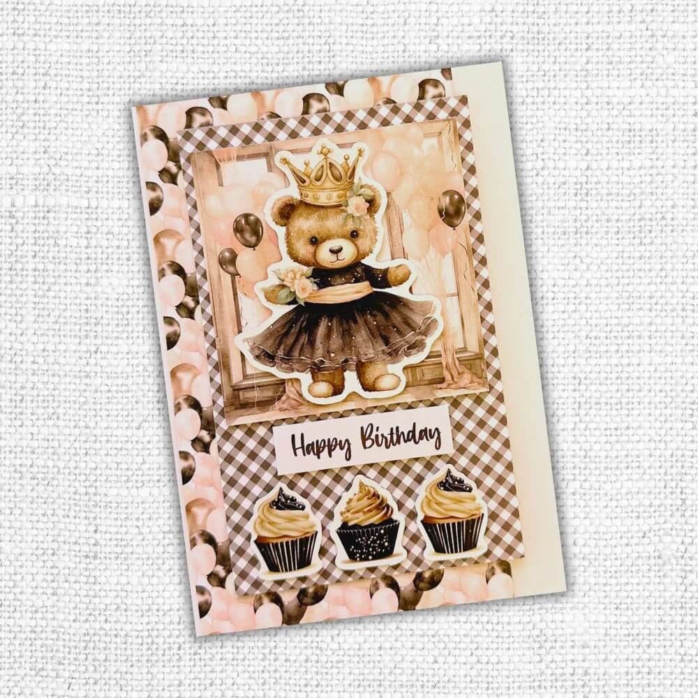 Paper Rose 12x12 Paper Collection - Teddy Celebrates 31359