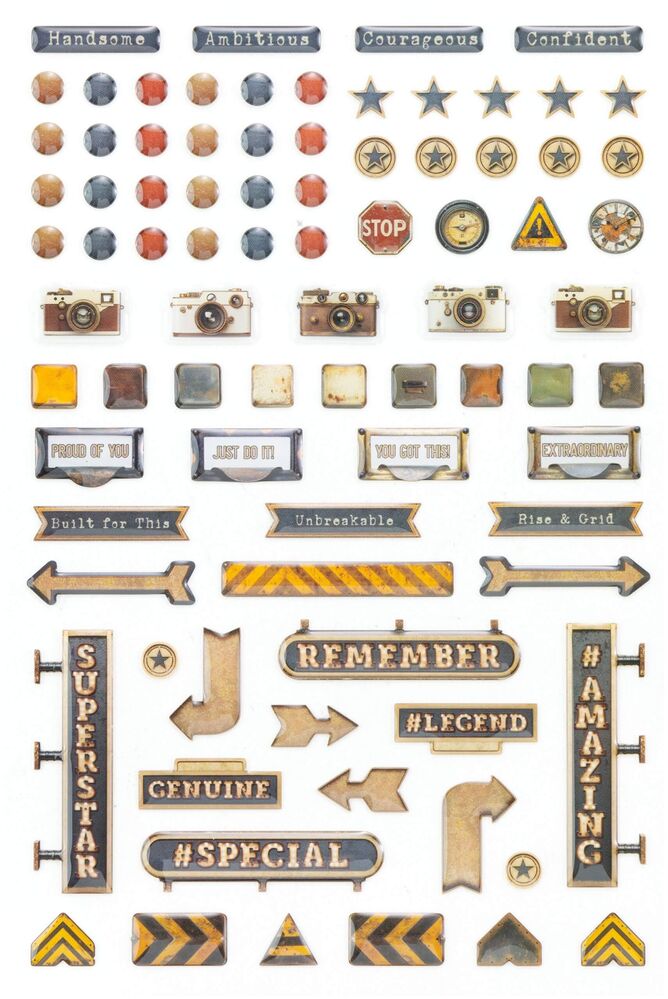 49 And Market Epoxy Stickers - Rust & Revs 2.0