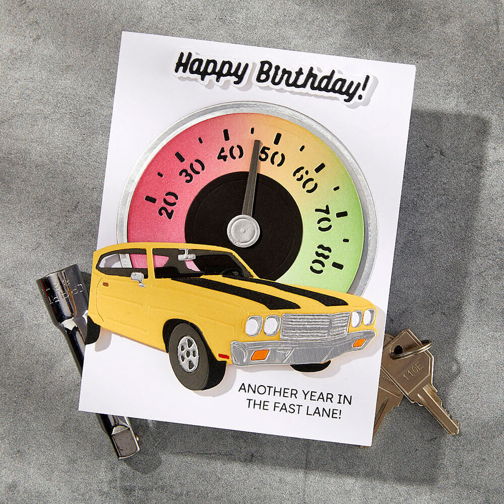 Spellbinders Dies - Muscle Car S4-1443
