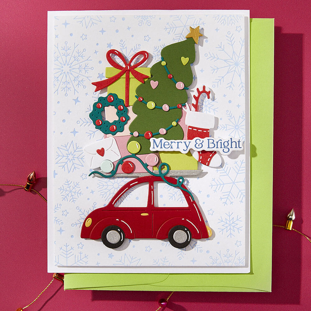 Spellbinders Dies - Wonderland Collection - Yuletide Ride S4-1462