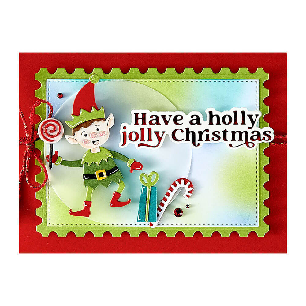 Spellbinders Dies - North Pole Friends Collection - Santa's Elves (by Simon Hurley) S4-1472