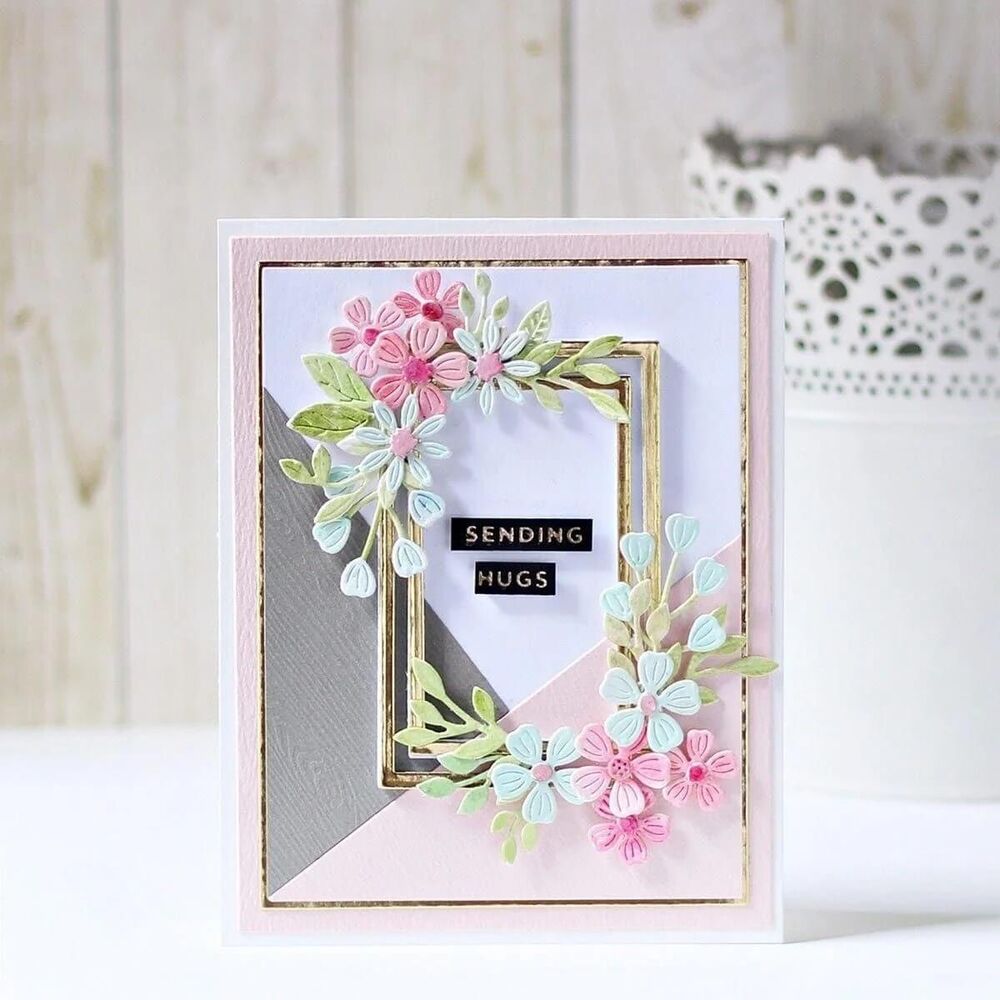 Spellbinders Etched Dies - Precision Layering A2 A S5-487