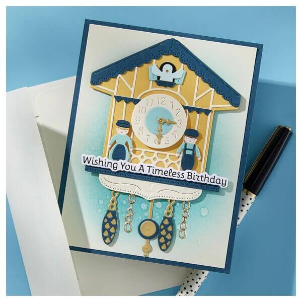 Spellbinders Etched Dies - Cuckoo Cottage Collection - Cuckoo Cottage S5-701