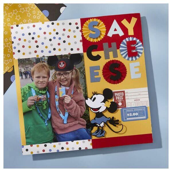 Spellbinders Etched Dies - Say Cheese Classic Mouse Collection - Classic Mouse Alphabet S5-703