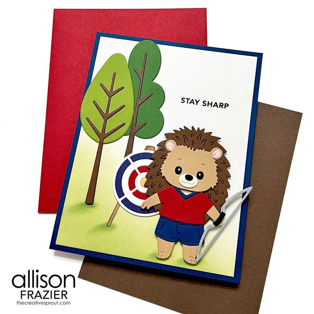 Spellbinders Etched Dies - Woodland Trio (by Allison Frazier) S5-738