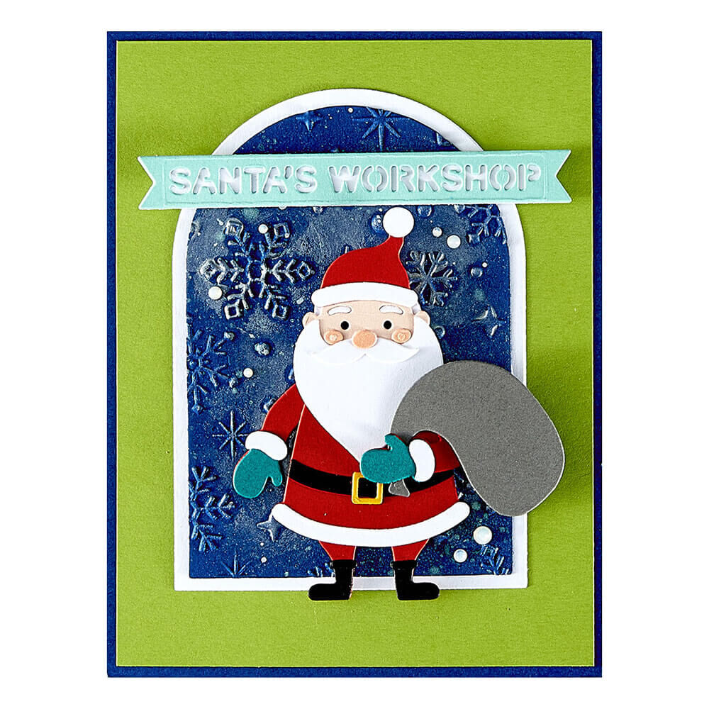 Spellbinders Dies - North Pole Friends Collection - The Clauses (by Simon Hurley) S6-262