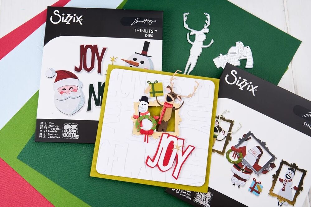 Tim Holtz Alterations Thinlits Die Set (26pk) - Vault Papercut Christmas by Sizzix SAL667256