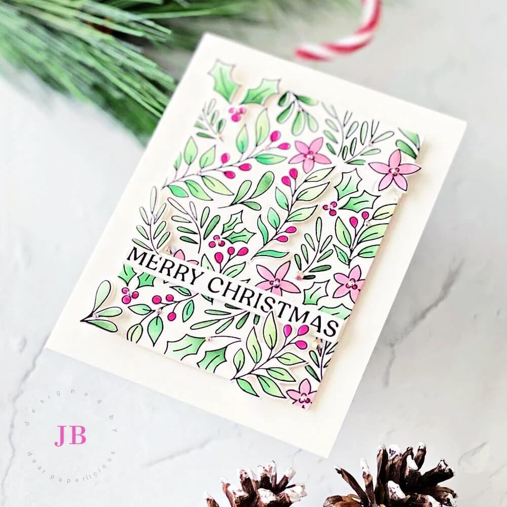 Hero Arts Clear Stamps and Dies - Christmas Foliage SB377