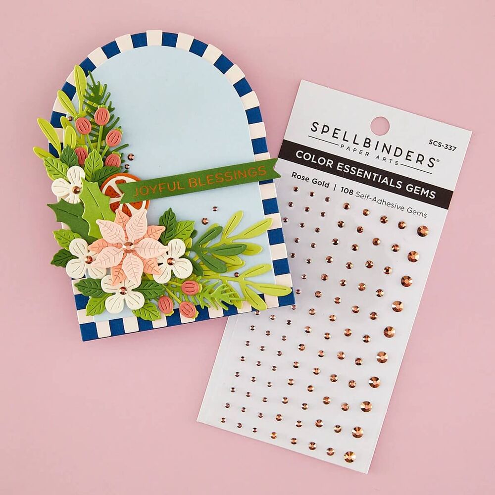 Spellbinders Color Essentials Gems - Rose Gold SCS-337
