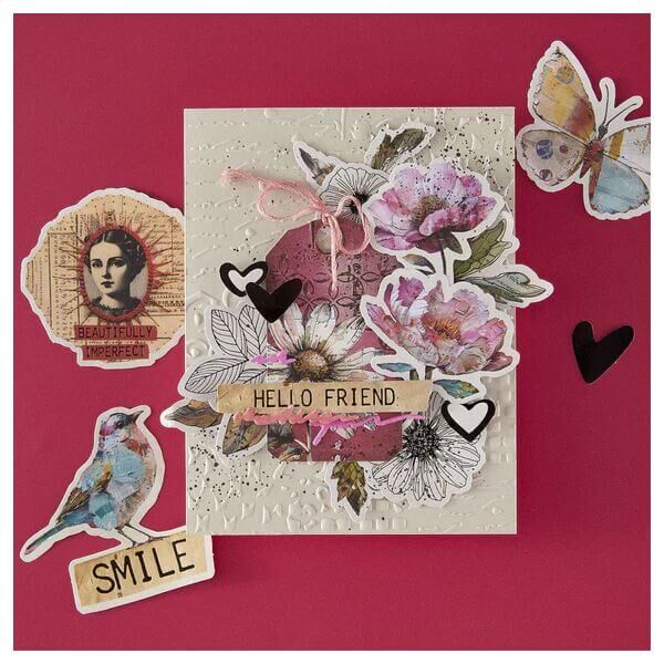 Spellbinders Die Cut Shapes - Beautifully Imperfect Collection - Beautifully Imperfect (110 pc) SCSE-024
