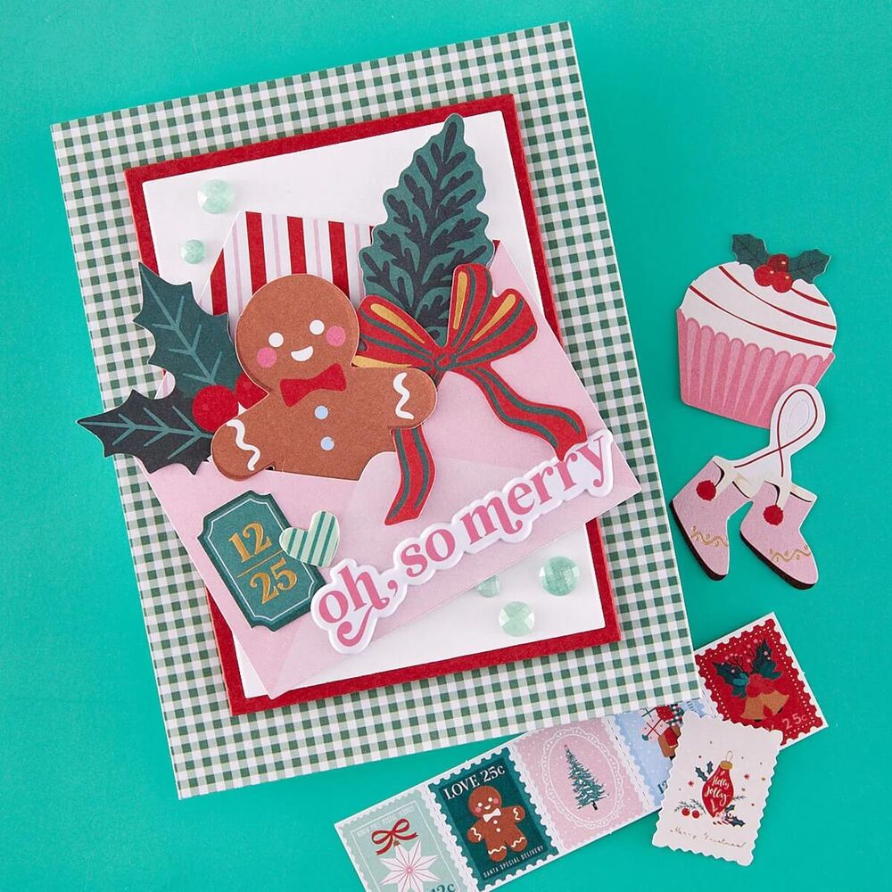 Spellbinders Die Cut Ephemera - Dear Santa SCSE-040
