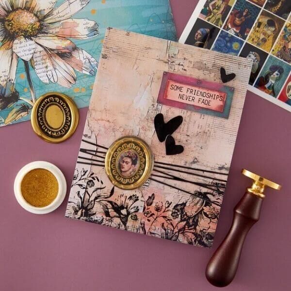 Spellbinders Rub-On Sheets - Clear Seal Maker Tool Collection - Little Works of Art SCSR-002