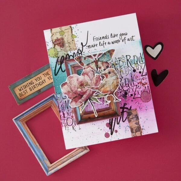 Spellbinders Rub-Ons - Beautifully Imperfect Collection - Beautifully Imperfect SCSR-006