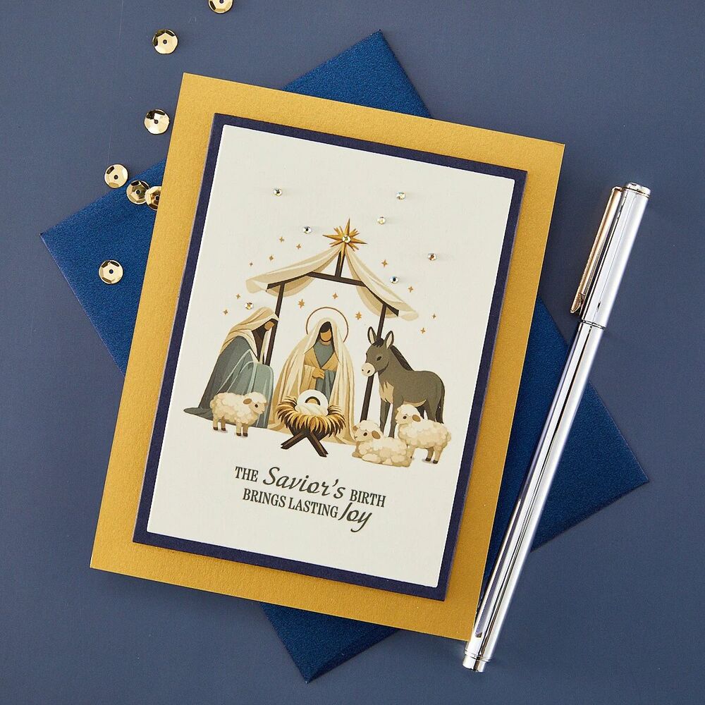 Spellbinders Rub-Ons - First Christmas Night SCSR-017