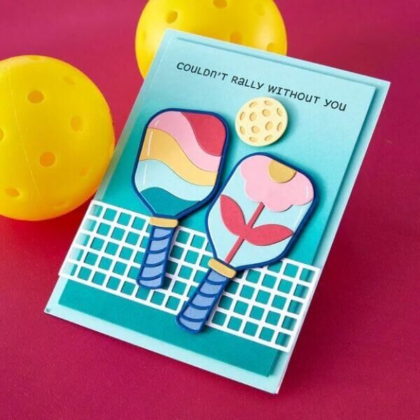 Spellbinders Clear Stamps & Die Set - Born to Dink SDS-217