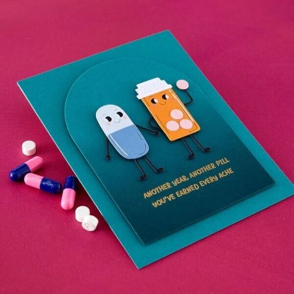 Spellbinders Clear Stamps & Die Set - Favorite Side Effect SDS-219