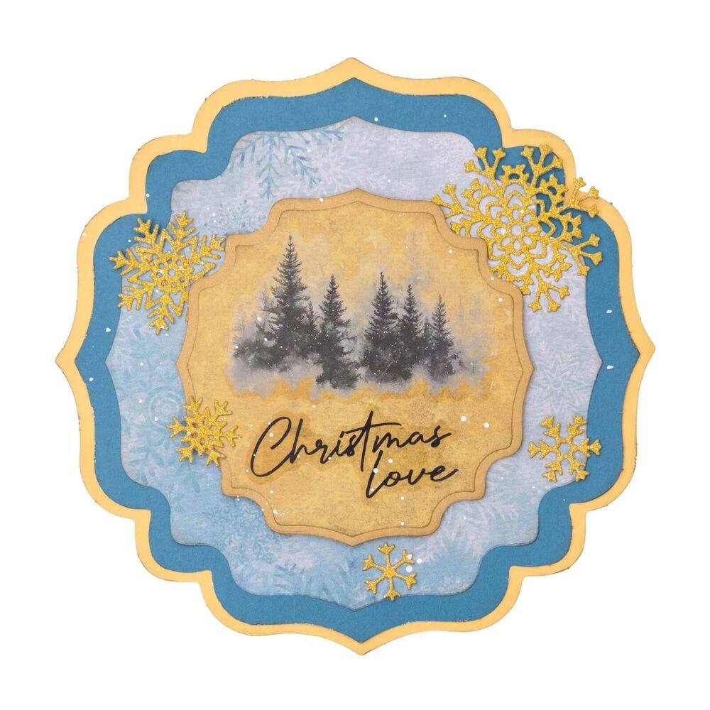 Studio Light Christmas Forest Transparant Stickers - Elements & Texts