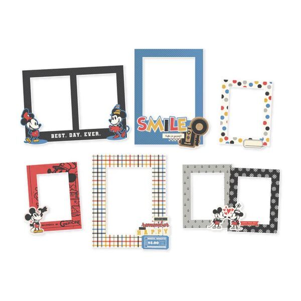 Spellbinders - Say Cheese Classic Mouse - Chipboard Frames (by Simple Stories) SS23422