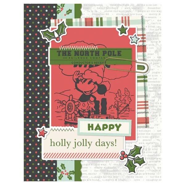 Spellbinders - Say Cheese Classic Mouse Christmas - Simple Cards Card Kit (by Simple Stories) SS25215