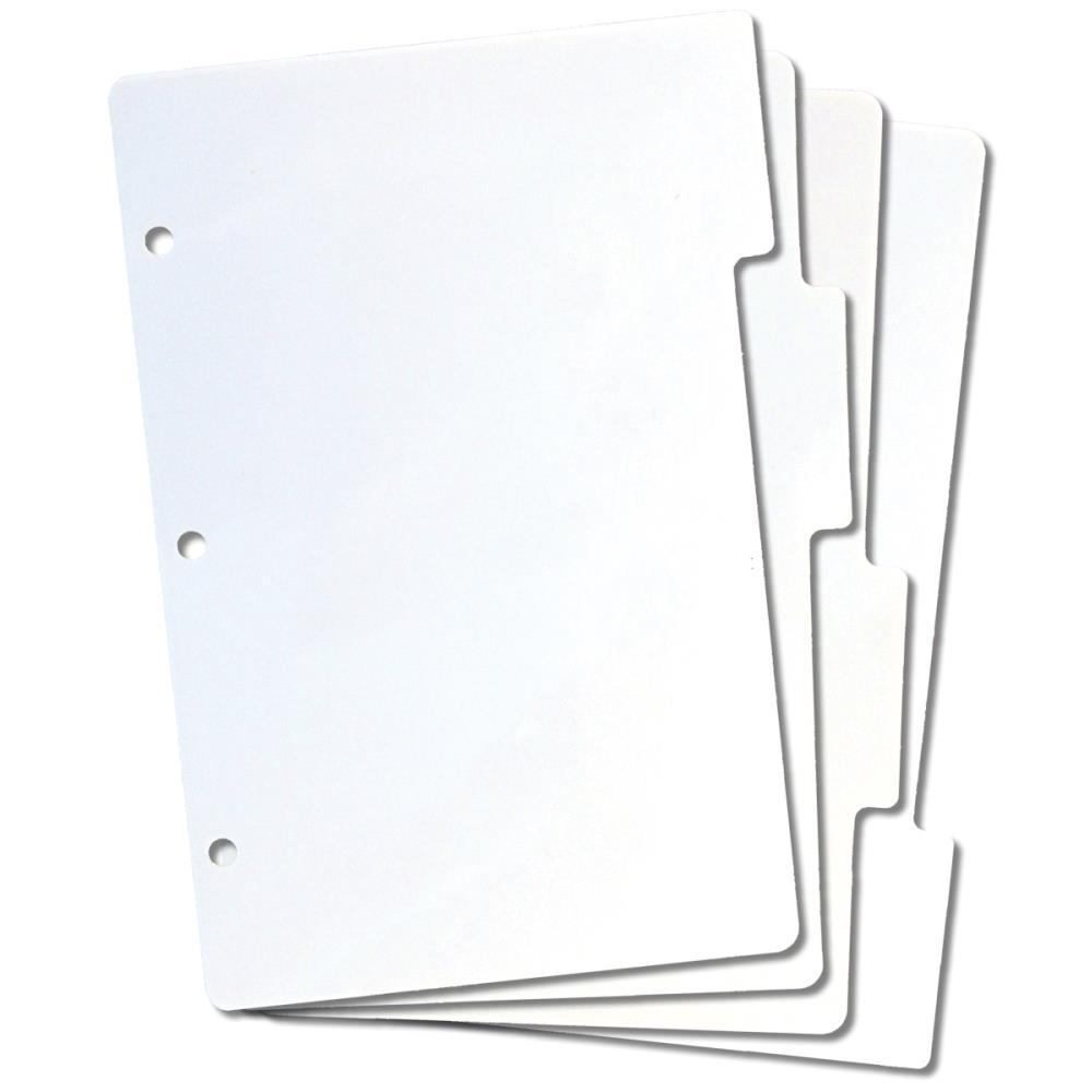 Crafter's Companion - Tabbed Mini Stamp Storage Panels 4/Pkg