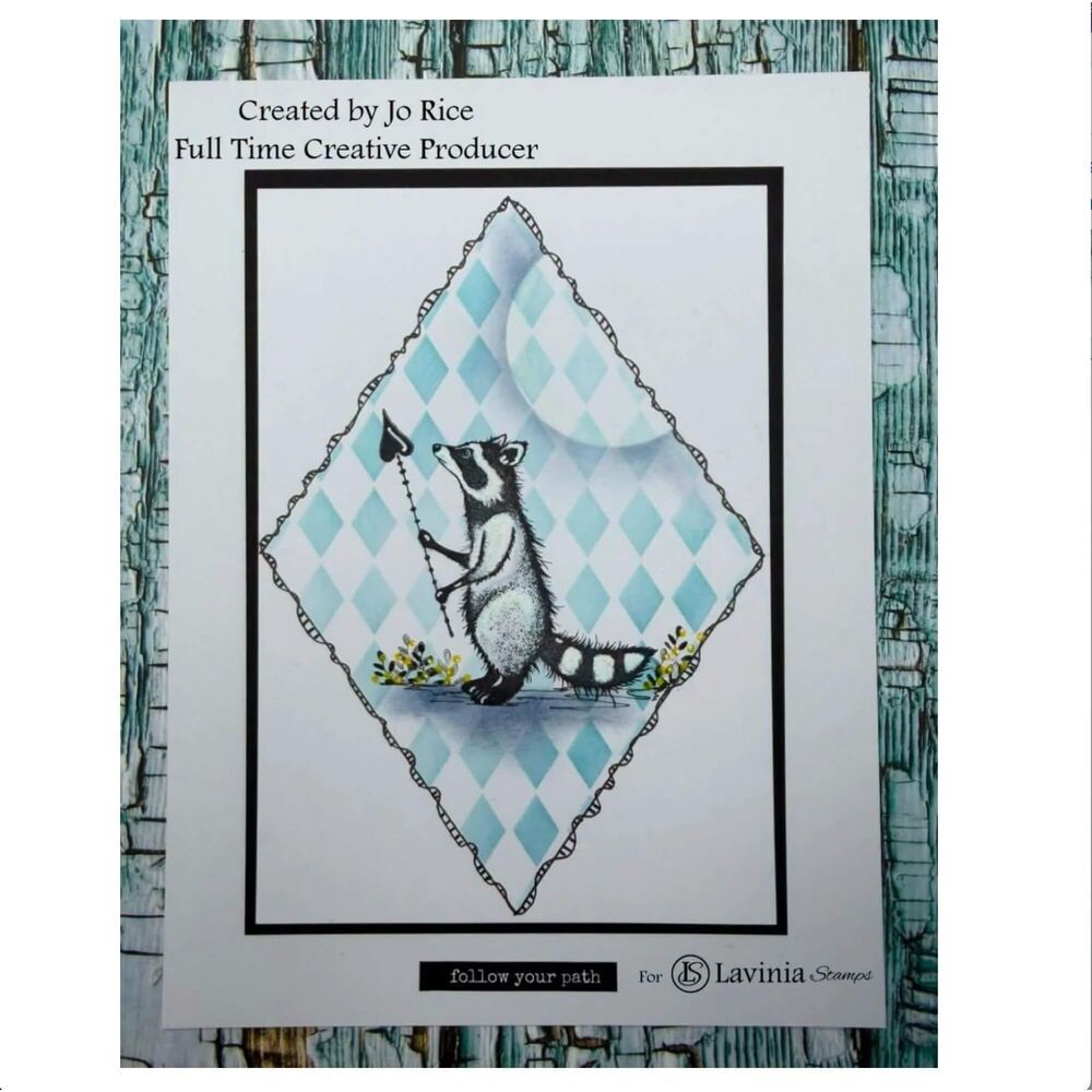 Lavinia Stencil - Diamond Chequerboard ST049