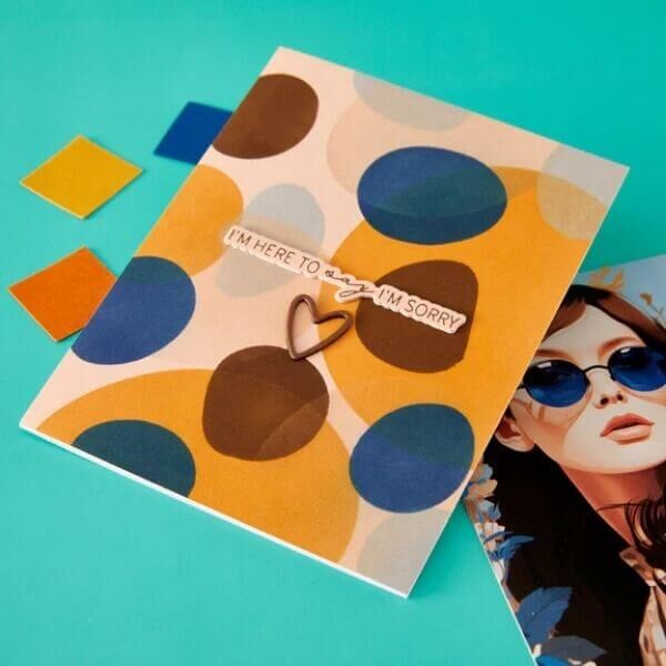 Spellbinders Stencil - Ambient Aura (by Jaycee Gaspar) STN-117