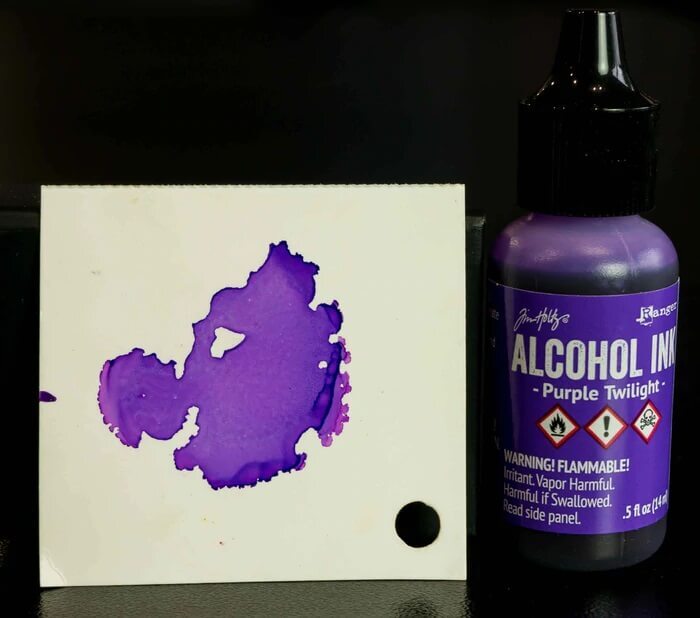 Tim Holtz Alcohol Ink 0.5oz - Purple Twilight TAB25511