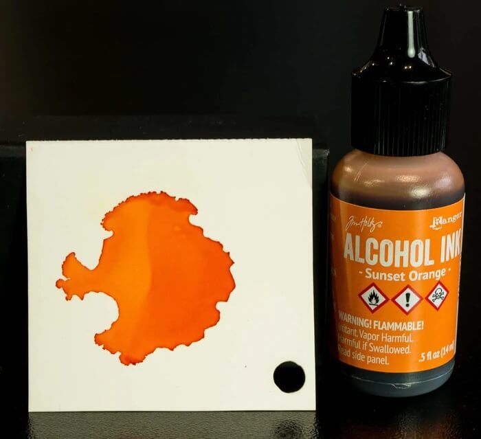 Tim Holtz Alcohol Ink 0.5oz - Sunset Orange TAB25542