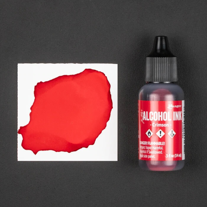 Tim Holtz Alcohol Ink 0.5oz - Crimson TAL59417