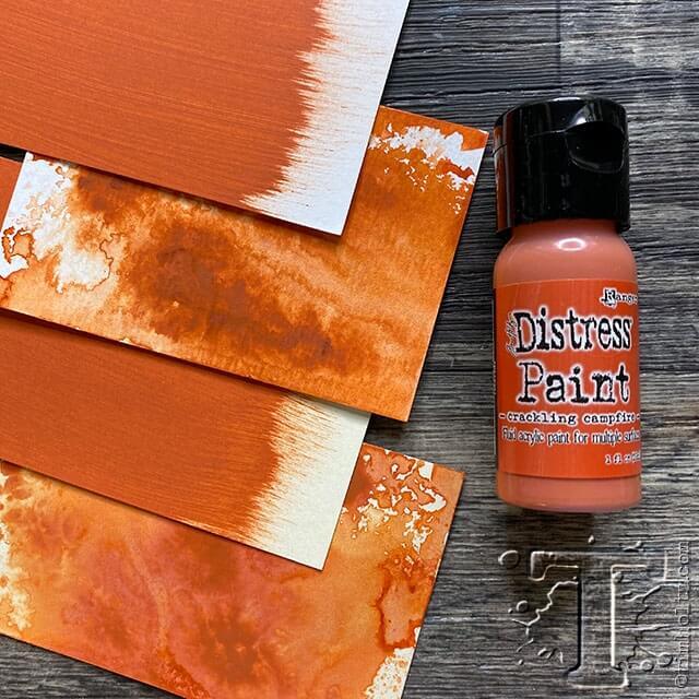 Tim Holtz Flip Top Distress Paint AUG 2020 NEW CRACKLING CAMPFIRE TDF72331