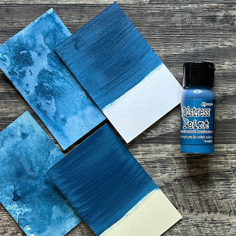 Tim Holtz Flip Top Distress Paint - UNCHARTED MARINER TDF81913