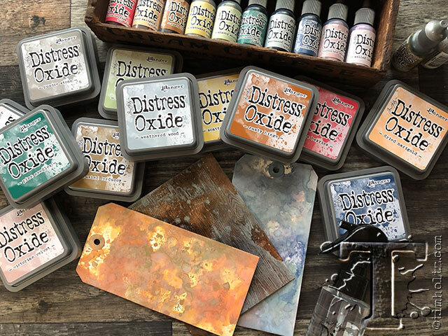 Tim Holtz Distress Oxides Ink Pad 12 Colours MIX BUNDLE