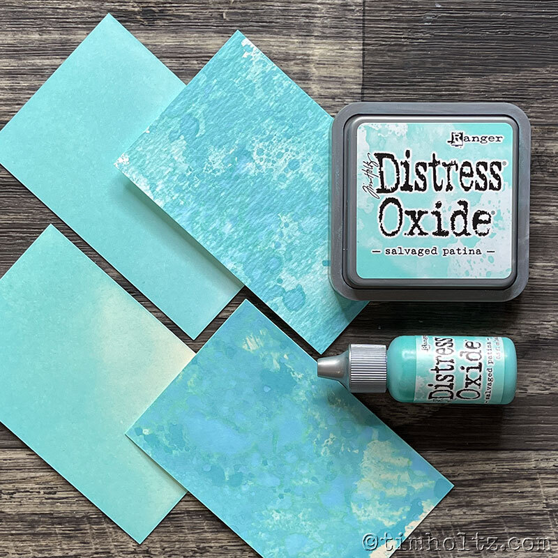 Tim Holtz Distress Oxide Ink Pad - SALVAGED PATINA TDO72751