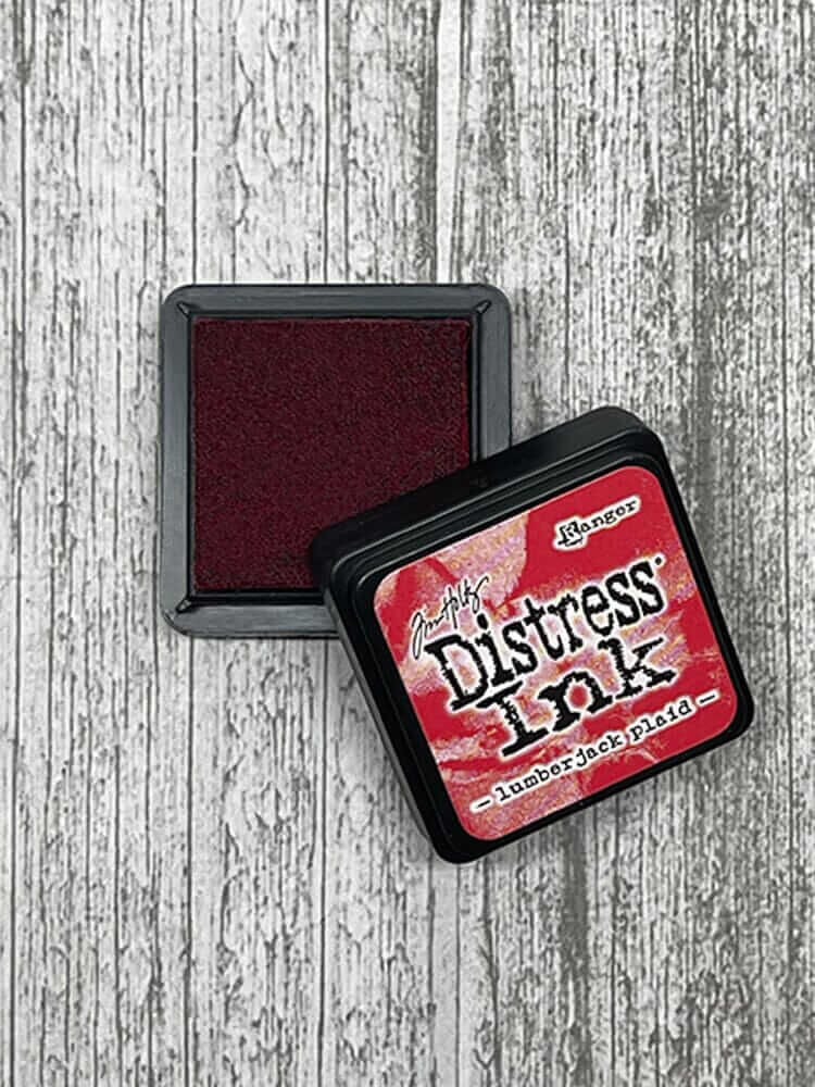 Tim Holtz Distress Mini Ink Pad - Lumberjack Plaid