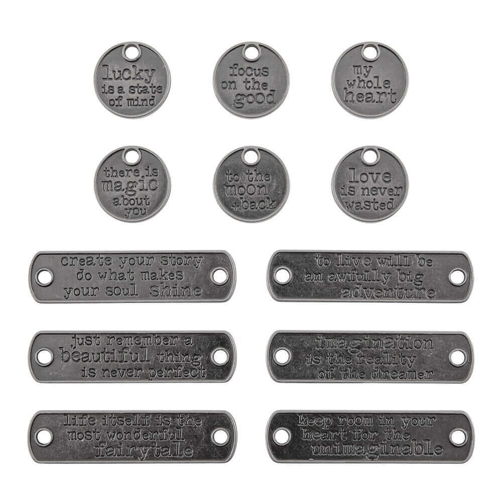 Tim Holtz Idea-ology Stencil - Typed Tags TH94382