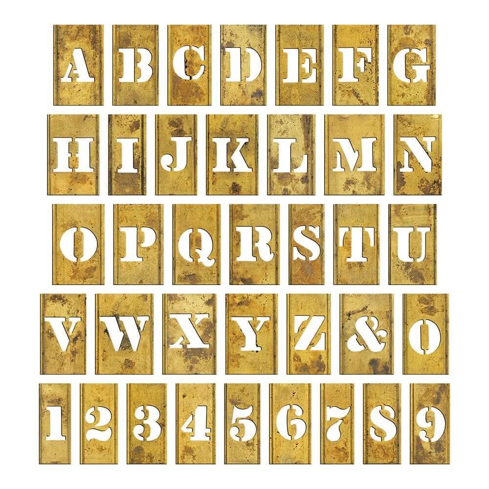 Tim Holtz Idea-ology - Stencil Chips Mini TH94383