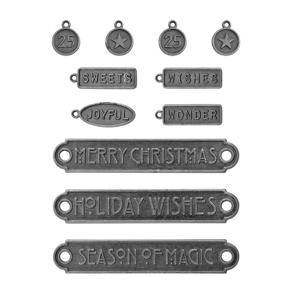 Tim Holtz Idea-Ology - Word Plaques + Tags TH94446