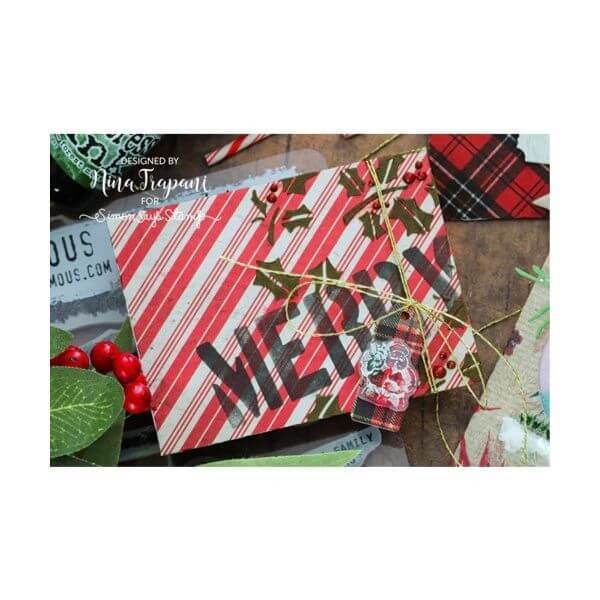 Tim Holtz Mini Layering Stencil - Set #54 THMST054